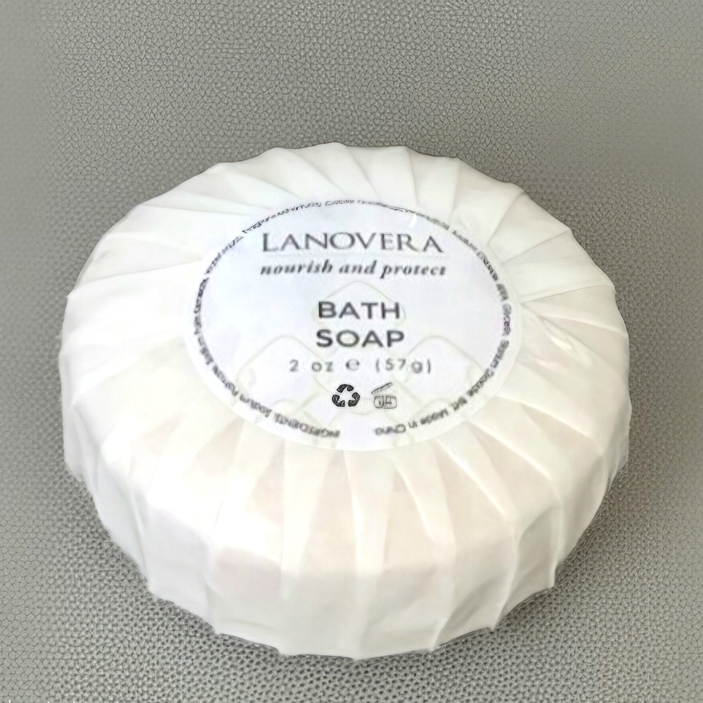 Lanovera White Bath Soap - Bellagio Luxury Soap - MGM Resorts